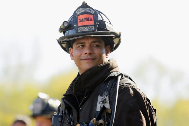 <p>Elizabeth Morris/NBCU Photo Bank/NBCUniversal via Getty</p> Charlie Barnett on Chicago Fire