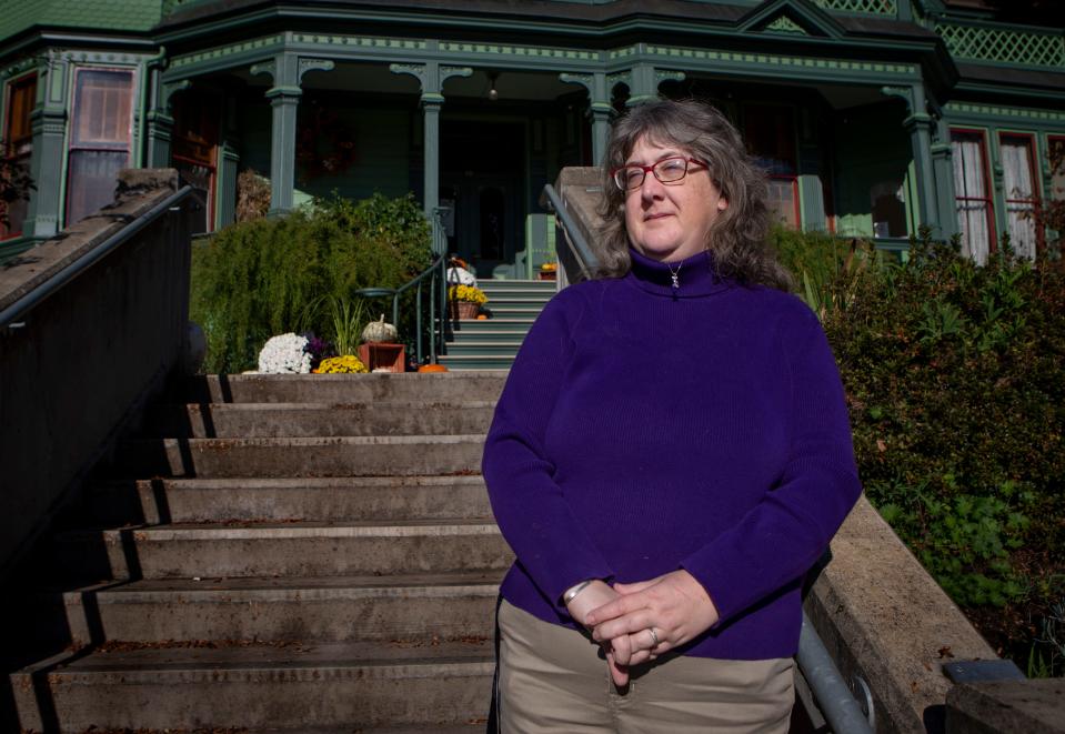 Leah Murray, the director at the Shelton McMurphy Johnson House Museum, said noise from the train horns makes it difficult to hold events at the museum.