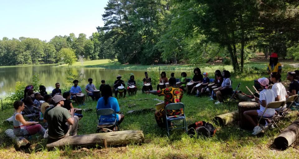 DRUM the Program is a community arts group that focuses on West African drum and dance in Montevallo, Ala.