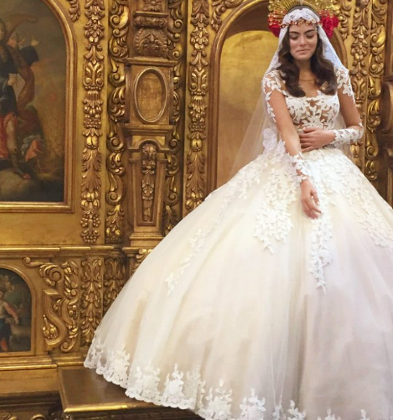 Ximena Navarrete tuvo una boda de ensueño