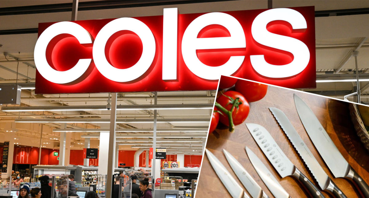 Coles supermarket shopper's genius hack to score free MasterChef knives  REALLY fast