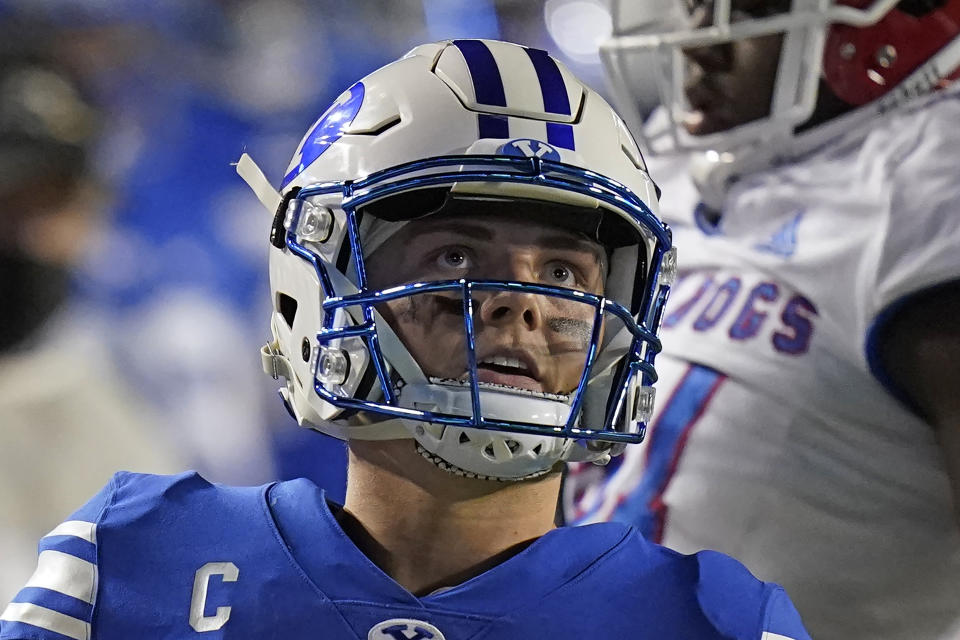 BYU quarterback Zach Wilson has been on a tear early in 2020. (AP Photo/Rick Bowmer, Pool)