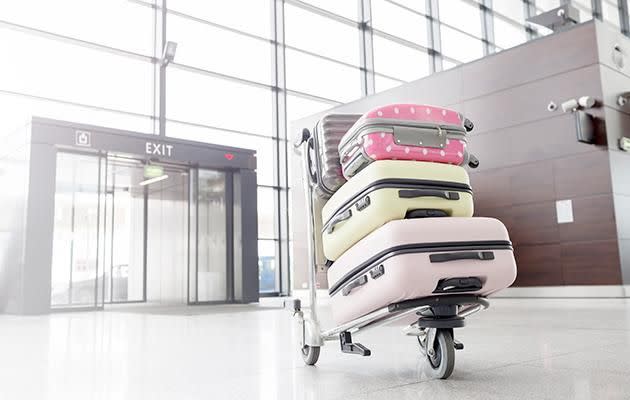 Make sure your bags are as bright as possible. Photo: Getty