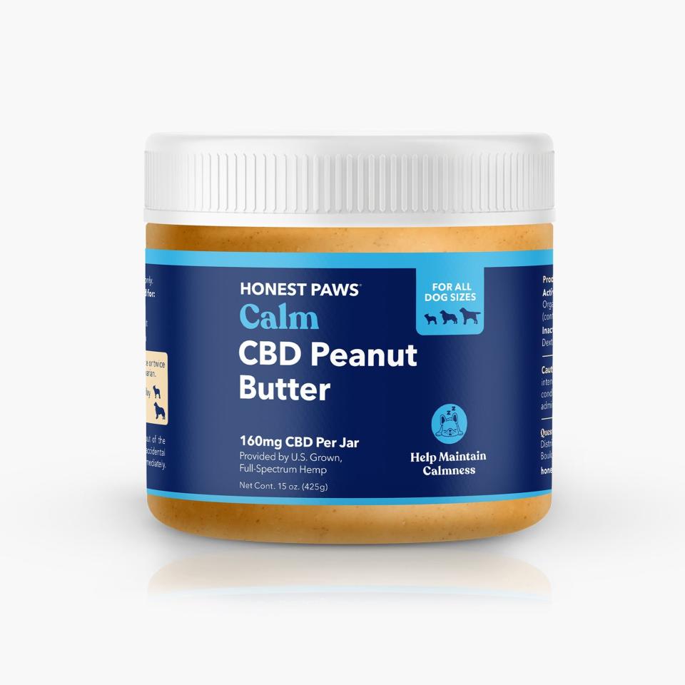 8) Calm Peanut Butter Jar