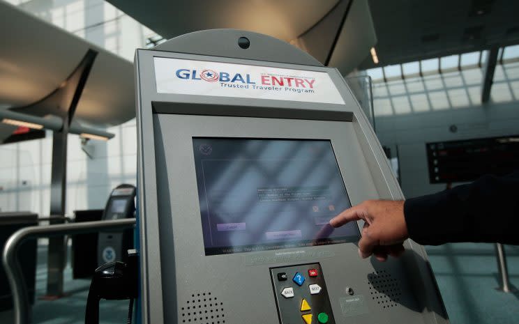 Global entry means shorter lines when re-entering the U.S. after international travel. (Photo: Getty)