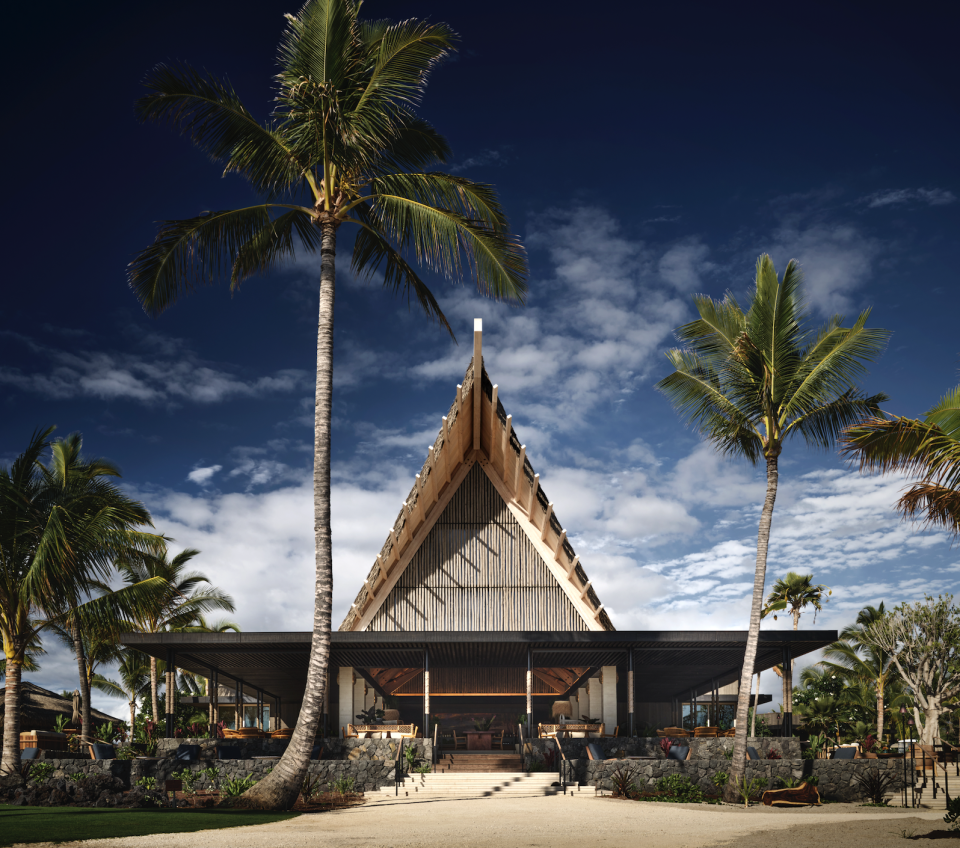 Kona Village - Moana Restaurant - A Rosewood Resort - Hawaii Island
