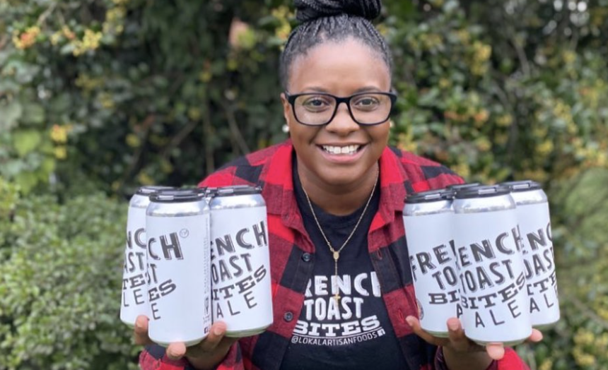 Charisse McGill is the founder and owner of Philadelphia's Lokal Artisan Foods and the first Black woman to create her own signature beer in Pennsylvania. (Photo: Facebook)