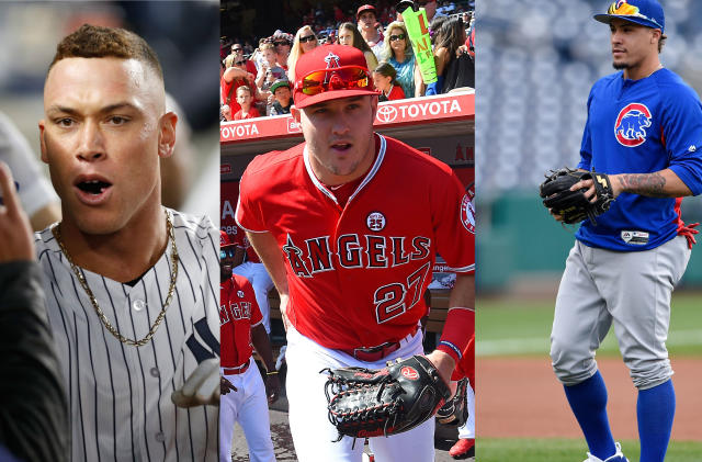 Mike Trout Says Himself, Aaron Judge, Bryce Harper, Mookie Betts