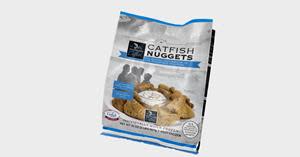 Phosphate-free, low-fat and protein-rich Heartland Catfish nuggets are individually quick frozen to preserve freshness.