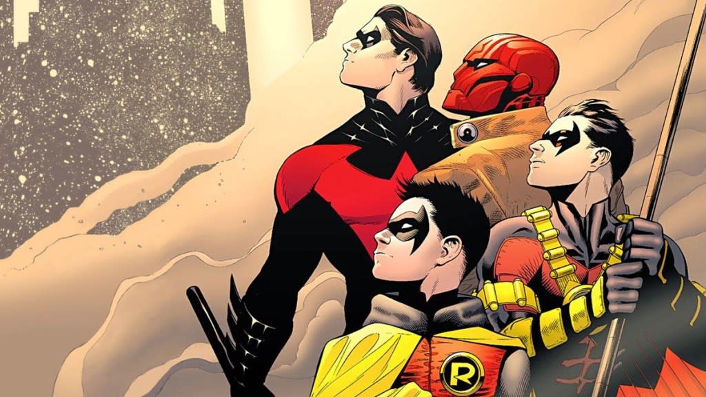 Robin Dick Grayson Jason Todd Tim Drake Damian Wayne