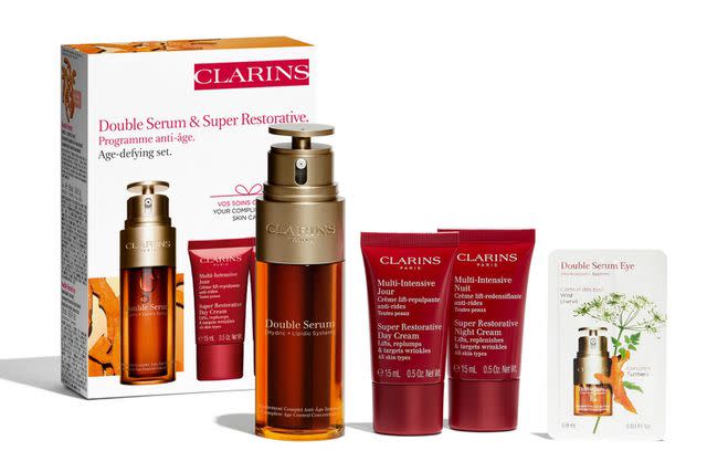 <p>Clarins</p>