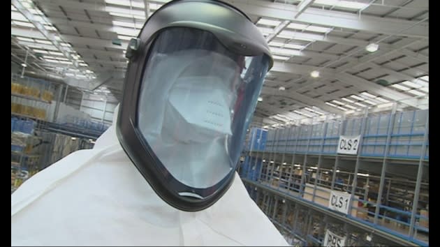 The suits can be daunting, but you needn't be that frightened. [ITN Channel 4 News] 