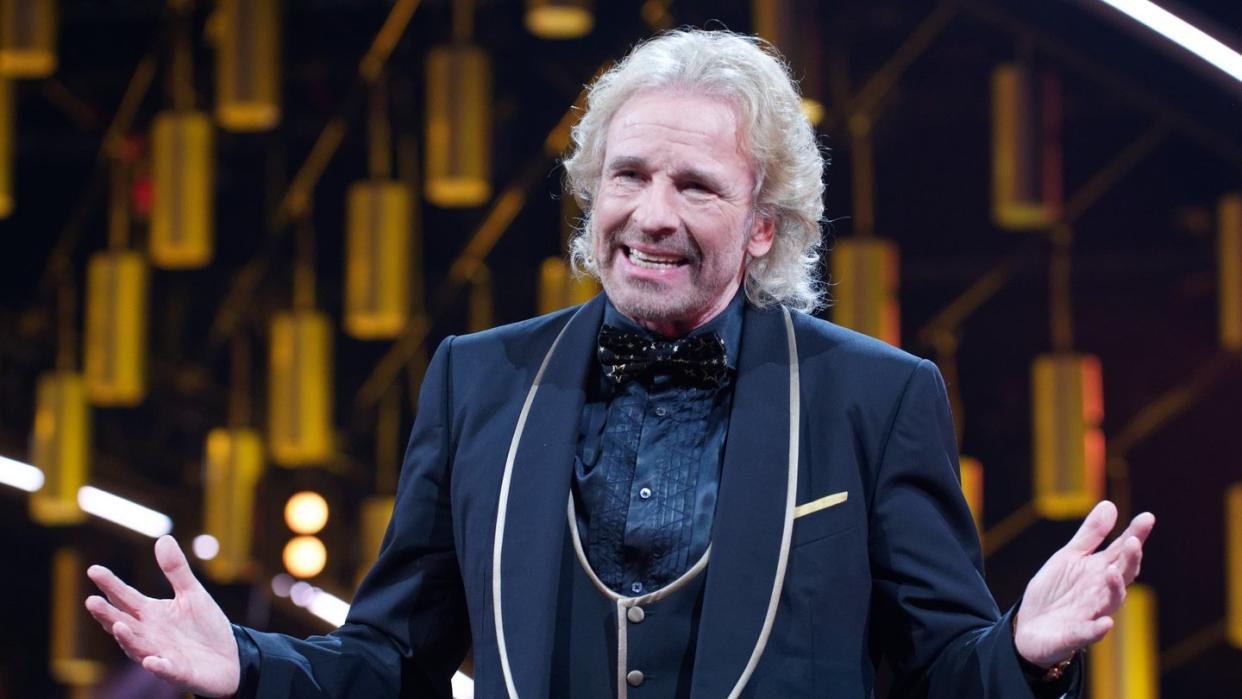 Thomas Gottschalk ist noch immer mit Spaß und Enthusiasmus dabei.