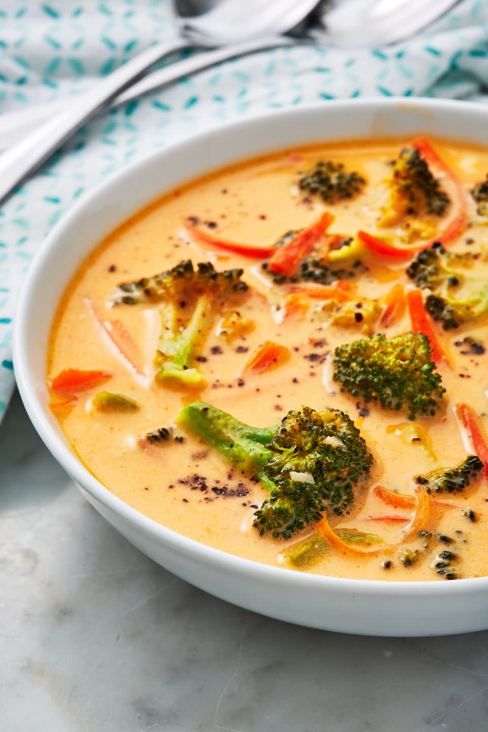 Keto Broccoli Cheddar Soup