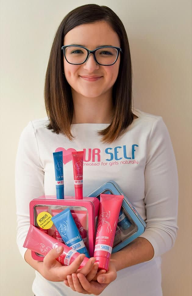 Izzi Dymalovski is a 15-year-old entrepreneur. Photo: Supplied