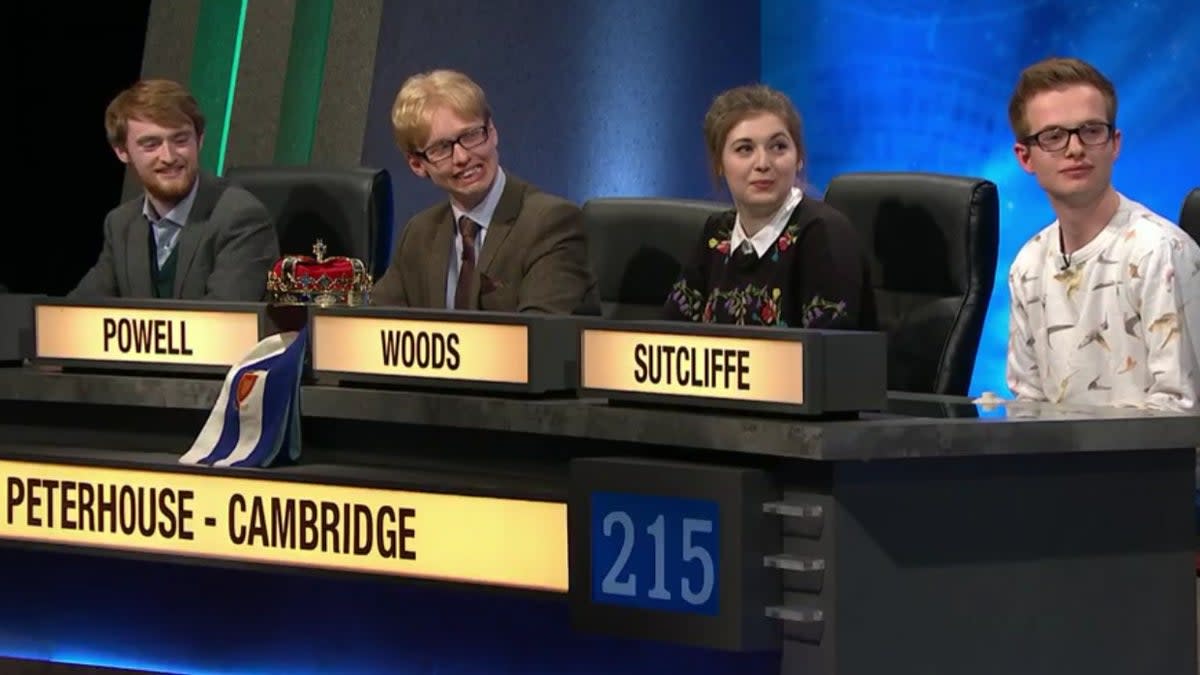 ‘University Challenge’ is ‘a window into an academic and intellectual world to be admired, but not to be a part of’  (BBC)