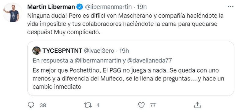 La dura acusación de Martín Liberman