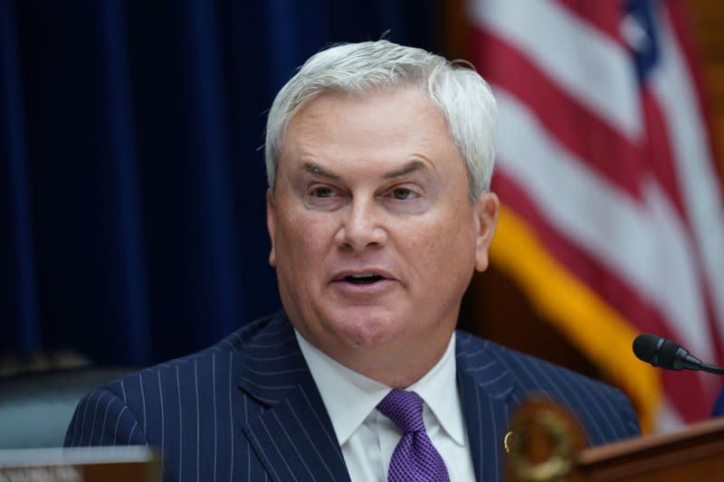 President Joe Biden's son, brother and business associate were subpoenaed and a slate of other Biden family members were asked to sit for interviews Wednesday in the House Oversight Committee's ongoing presidential impeachment inquiry. In September, Committee Chairman James Comer, R-Ky. (pictured), gave an opening statement during a House Oversight and Accountability Committee hearing on the impeachment inquiry. File Photo by Bonnie Cash/UPI