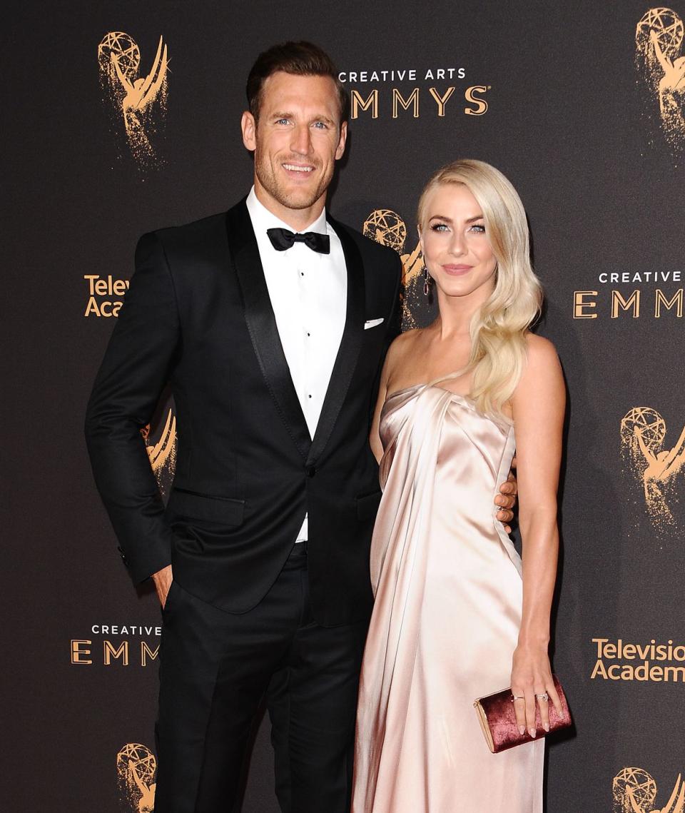 <p>The <em>Dancing With the Stars</em> dancer married NHL star Brooke Laich in 2017. Hough's custom Marchesa <a href="https://www.brides.com/wedding-dresses-4692022" rel="nofollow noopener" target="_blank" data-ylk="slk:wedding dress;elm:context_link;itc:0;sec:content-canvas" class="link ">wedding dress</a> cost around $20,000 alone, and the total for the couple's outdoor Idaho wedding is said to have been between $232,000 to $236,000. </p>