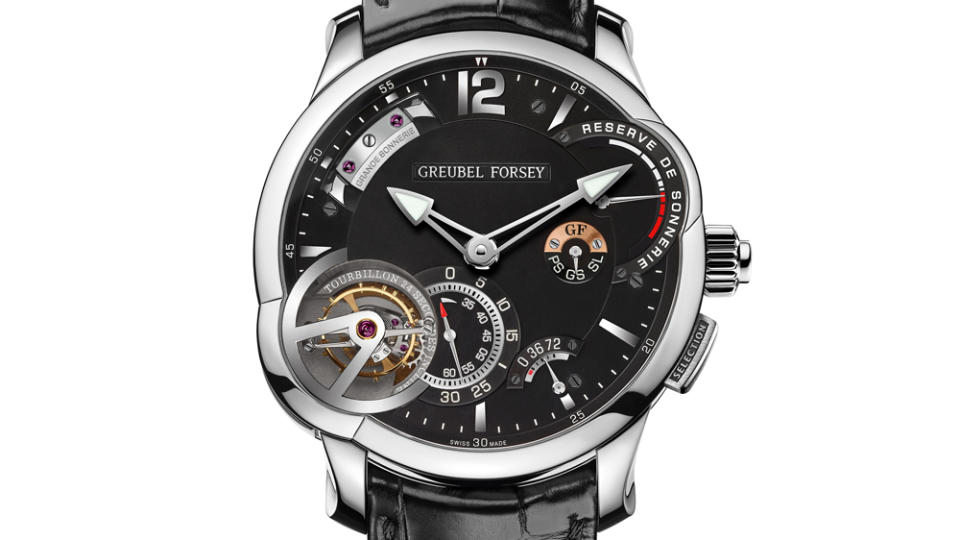 Greubel Forsey Grande Sonnerie, winner of the GPHG Mechanical Exception prize. - Credit: Photo: Courtesy of the Grand Prix d’Horlogerie Genève