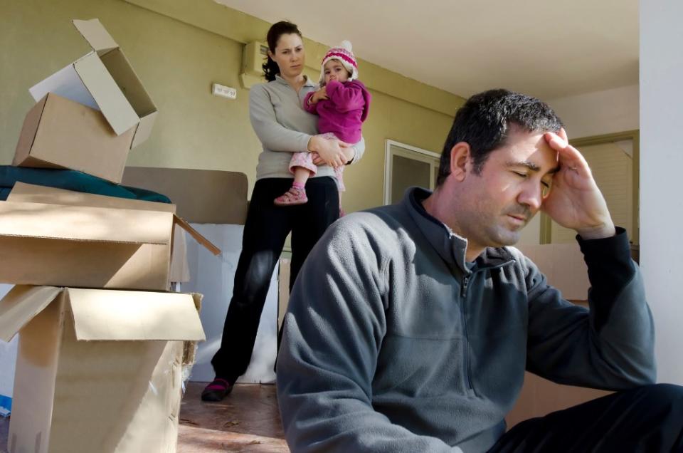 Americans believe that moving is more overwhelmingly than losing a job. Getty Images