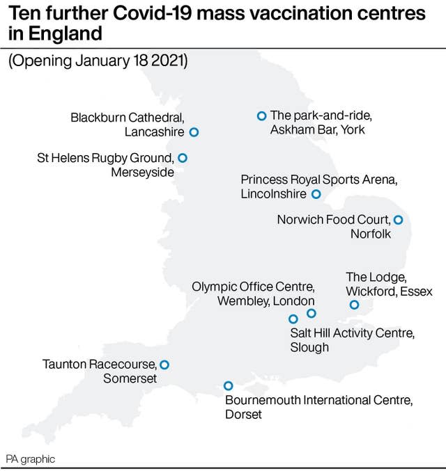 HEALTH Coronavirus Centres