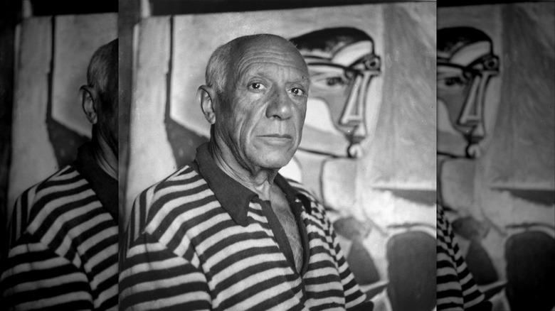 portrait of Pablo Picasso