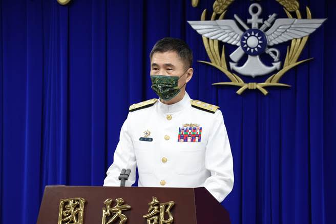 海軍司令部參謀長蔣正國中將。（國防部提供）