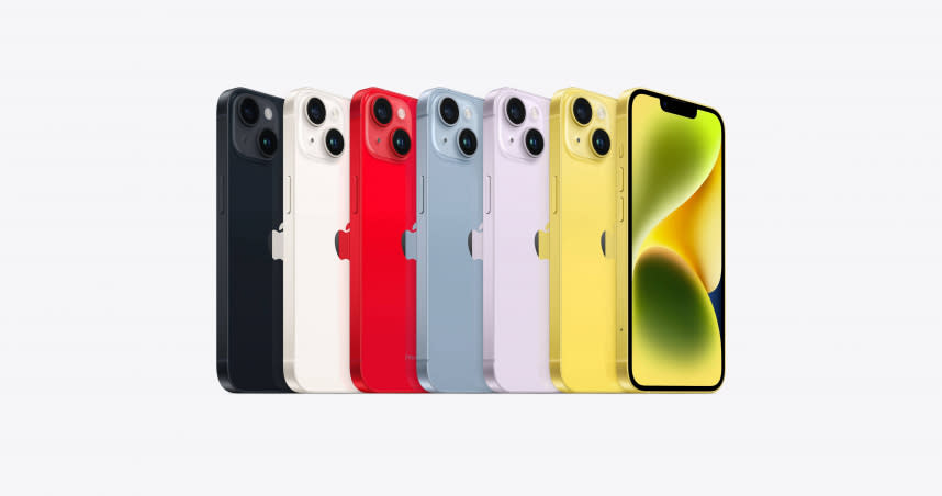 蘋果推出全新顏色的iPhone。（圖／翻攝自蘋果官網）