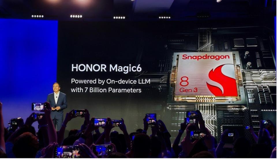 Honor Magic 6 搭載 70 億參數終端裝置大模型