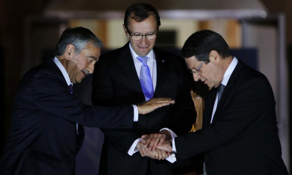 Eide, Anastasiades and Akinci.