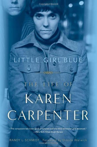 "I've always been fascinated by the music industry and, in particular, the way many of the songs that we listen to (and love) are written, recorded and "constructed" in studios. While I only had a casual knowledge of The Carpenters' music, I picked up <i>Little Girl Blue: The Life of Karen Carpenter</i> at the suggestion of a friend last weekend and I haven't been able to put it down. Although it's only been a few days, I already feel like this book has given me a deeper appreciation for Karen Carpenter and her talent, which is often overlooked or dismissed by music snobs. It's a fascinating, comprehensively researched look at the life of a '70s icon whose tragic death brought eating disorders into the national conversation." &ndash; Curtis Wong, Queer Voices Senior Editor<br /><br />Shop it <a href="https://www.amazon.com/Little-Girl-Blue-Karen-Carpenter/dp/1569768188" target="_blank">here</a>.