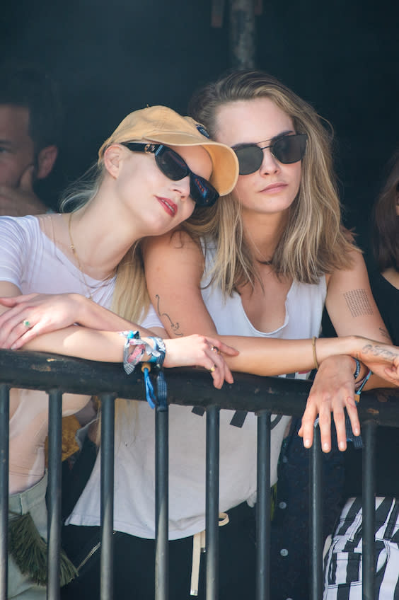 Anya Taylor-Joy et Cara Delevingne