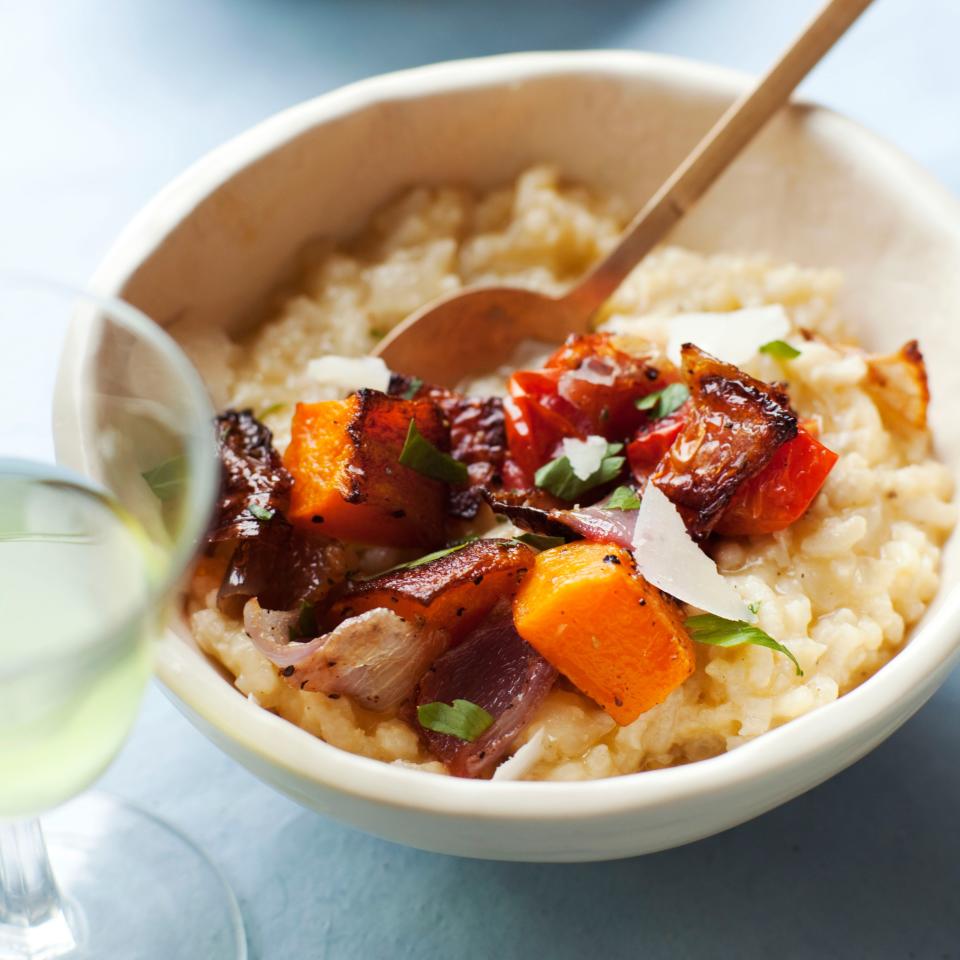 Baked Risotto with Roasted Vegetables