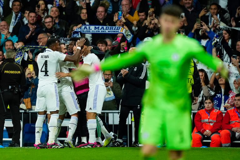 El festejo colectivo de Real Madrid, contrapuesto con la frustración de Chelsea