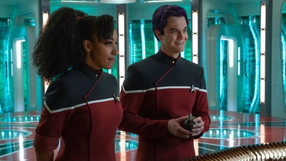 Star Trek Strange New Worlds season two will feature a crossover with Lower Decks