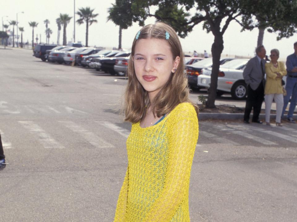 Scarlett Johansson young