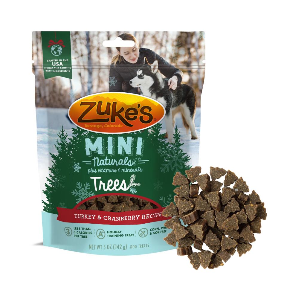 zukes-mini-naturals-holiday-trees-turkey-and-cranberry-recipe-dog-treats