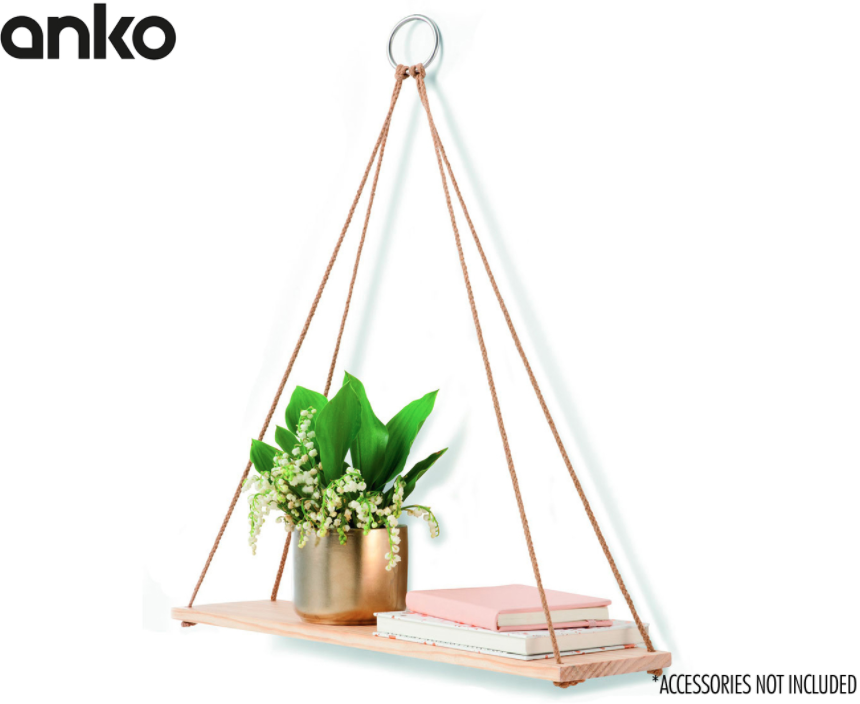 Anko by Kmart Hanging Wall Shelf 