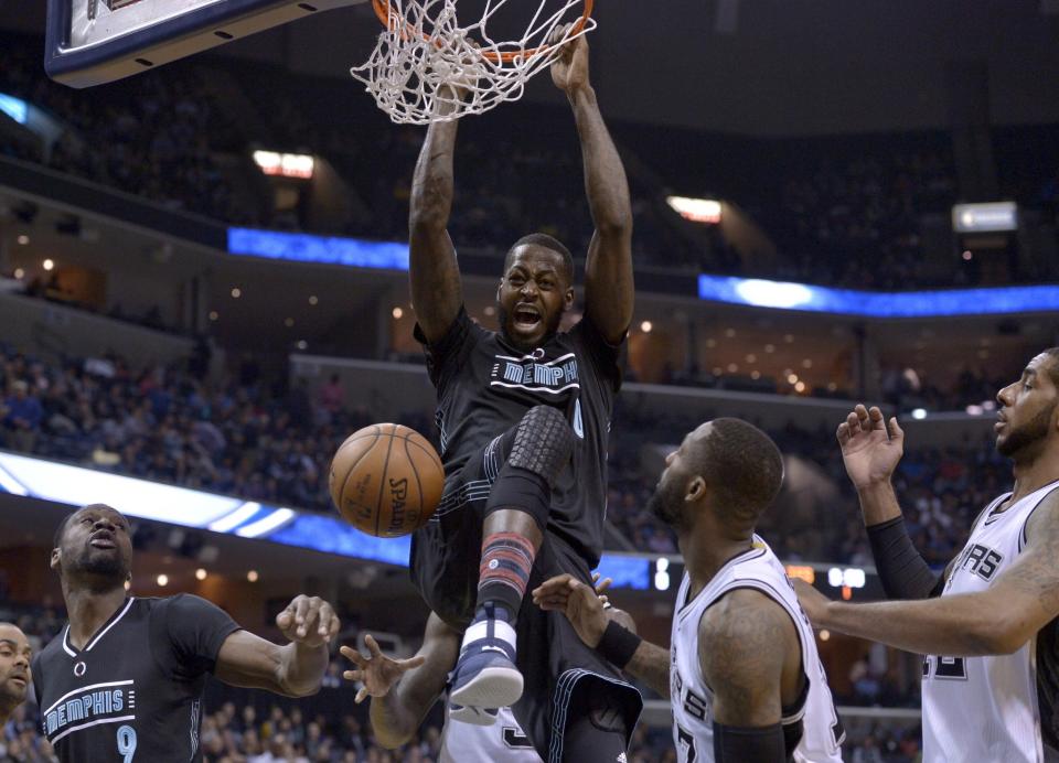 JaMychal Green has started 70 of 72 games this season for Memphis. (AP)