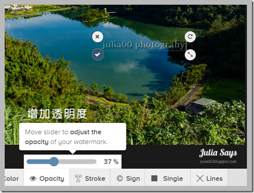 【防盜圖、保版權】免費試用 Watermark 照片浮水印線上製作工具