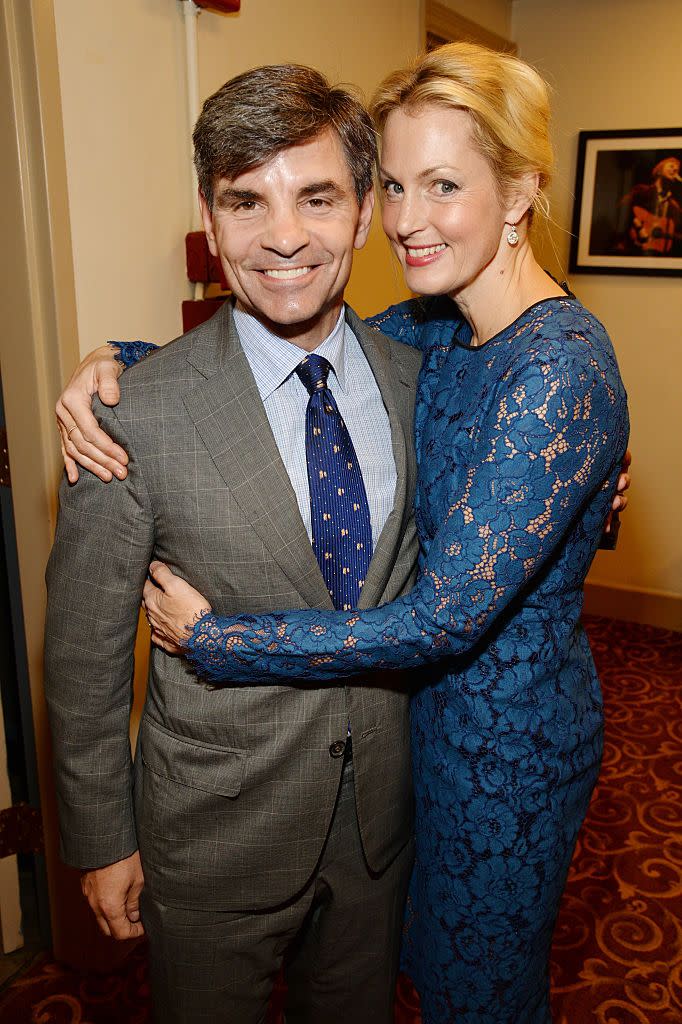 Ali Wentworth and George Stephanopoulos