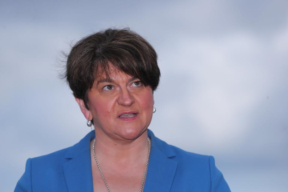 Arlene Foster was ousted after an internal heave by party colleagues unhappy with her leadershipPA Wire