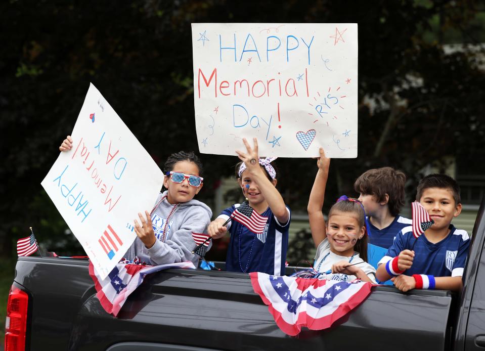 Raynham Memorial Day Parade on  Saturday, May 28, 2022.