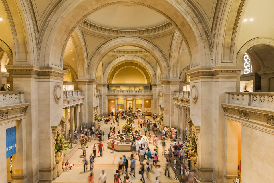 USA, New York, New York City . Manhattan, Upper East Side, Museum Mile, Metropolitan Museum of Art, the Great Hall