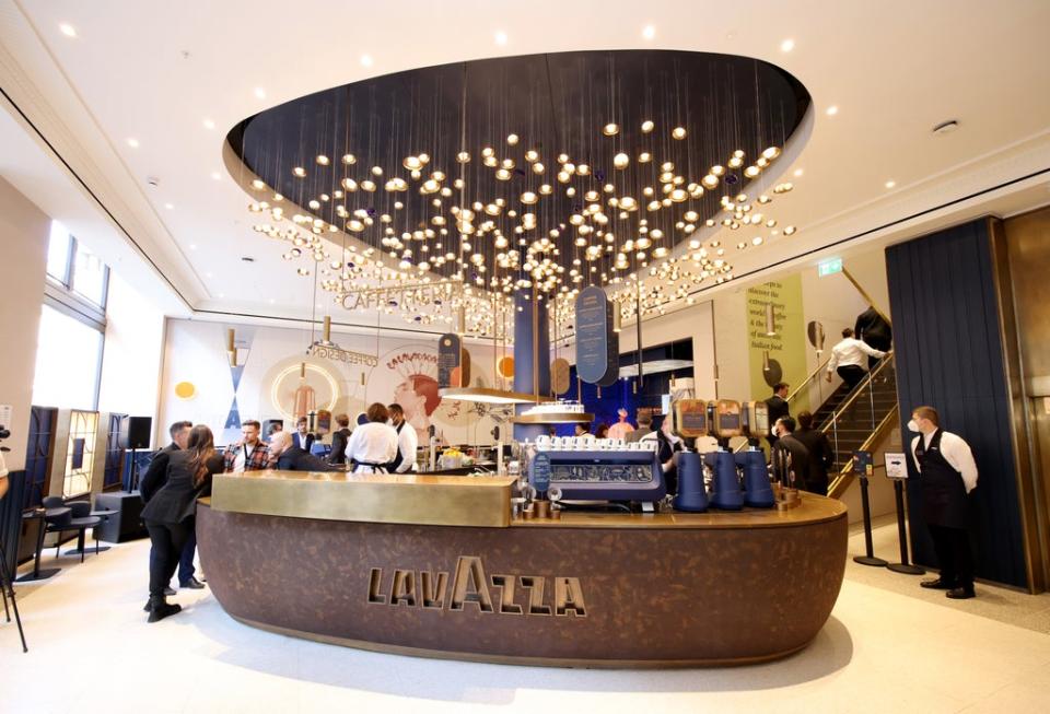 The Lavazza flagship store’s Caffetteria (Lavazza)