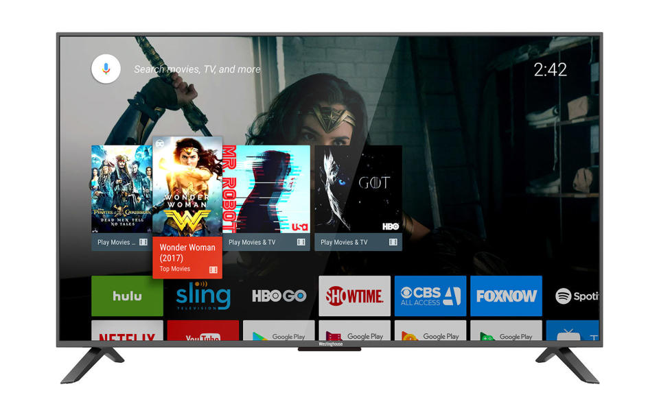 Android TV landed on on a range of new devices this year, from Westinghouse's