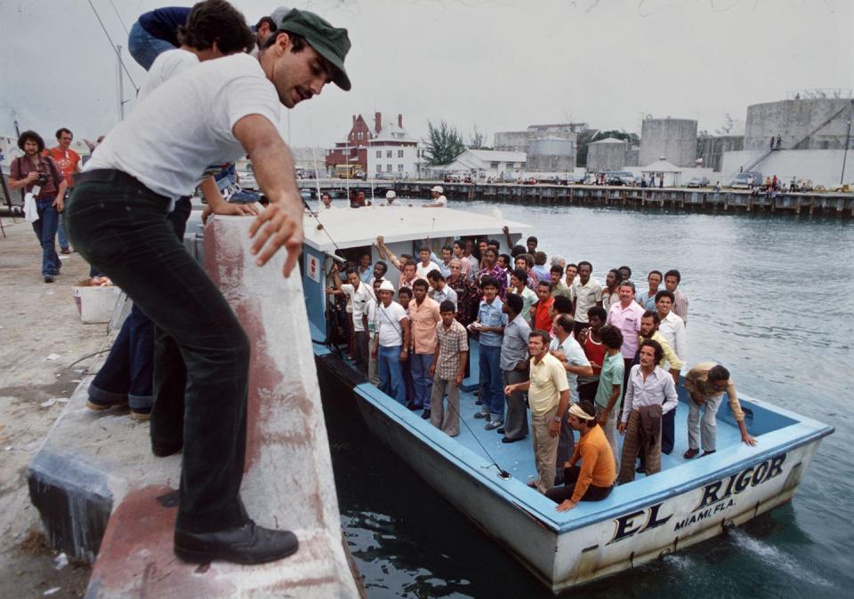 1980: The Mariel Boatlift from Cuba makes headlines.