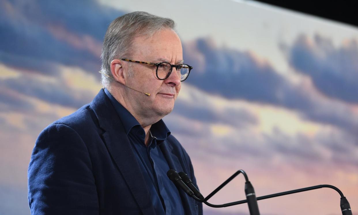 <span>Anthony Albanese said there would be a question on sexuality in the census after days of backlash against a decision to ditch the proposal.</span><span>Photograph: Scott Radford-Chisholm/AAP</span>