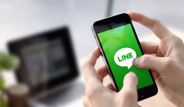  LINE可支援簡訊實名制掃碼。（圖／LINE提供）